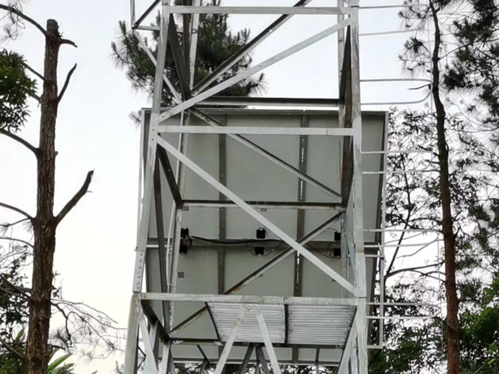太阳能供电系统在海南森林防火中的应用