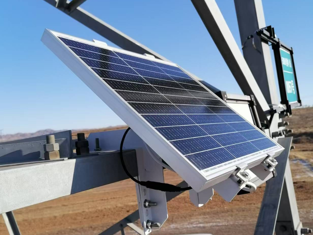 太阳能供电系统：电力传输项目的绿色动力